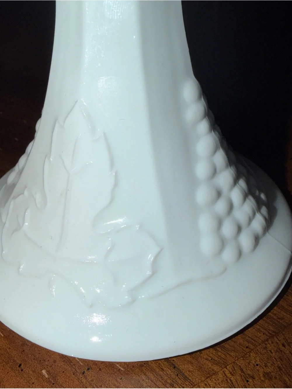 White Milk Glass Covered Compote Pedestal Dish - Classic Home Accents